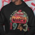 Vintage 80 Year Old March 1943 Limited Edition 80Th Birthday Hoodie Unique Gifts