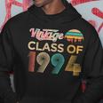 Vintage Class Of 1994 Classic Retro Birthday Men Women Men Hoodie Personalized Gifts