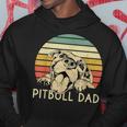 Vintage Dog Lover Gift Best Pit Bull Dad Ever Fathers Day Hoodie Unique Gifts