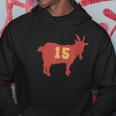 Vintage Grunge Goat 15 Red And Gold Hoodie Unique Gifts