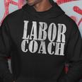 Vintage Labor Coach Dad Expecting Of Baby 2023 Birth Doula Hoodie Funny Gifts