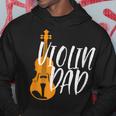 Violin Dad Proud Father Of Violinist Orchestra Music Hoodie Unique Gifts