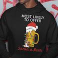 Weihnachtsmann Ein Bier Zu Bieten Hoodie Lustige Geschenke