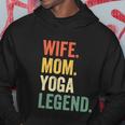 Wife Mom Yoga Legend Funny Hoodie Unique Gifts