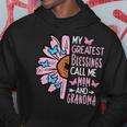 Womens Greatest Blessings Call Me Mom Grandma Mothers Day Mama Nana Hoodie Unique Gifts