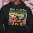 Worlds Best Snake Dad Funny Snake Enthusiast Father Gift For Mens Hoodie Unique Gifts