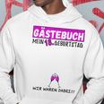 18 Geburtstag Gästebuch 18 Jahre Geburtstagsgeschenk Gast Hoodie Lustige Geschenke