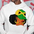 Afro Patriotic Jamaica Flag Jamaica Girls Rock Jamaica Hoodie Unique Gifts