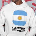 Argentina Flag Soccer Jersey Football Fans Men Hoodie Graphic Print Hooded Sweatshirt Funny Gifts
