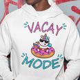 Cute Summer Vacay Mode Beach Mode Unicorn Cruise Hoodie Unique Gifts