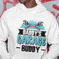 Daddys Garage Buddy Dad Mechanic Car Technician Meaningful Gift Hoodie Unique Gifts