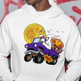 Funny Halloween Ghost Muscle Car V2 Hoodie Unique Gifts