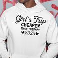 Girls Trip Therapy Vacation 2023 Bridesmaid Hoodie Unique Gifts