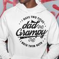 I Have Two Titles Dad And Grampy Funny Gifts Grandpa Grampy Gift For Mens Hoodie Unique Gifts
