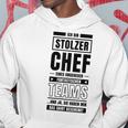 Ich Bin Stolzer Chef Eines Ungeheuer Fantastischen Teams Job Hoodie Lustige Geschenke
