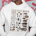 Insects Collection Species Bugs Vintage Chart Entomology Hoodie Unique Gifts