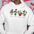 Just One More Plant Botanical Inspirational Cute Wildflower V2 Hoodie Funny Gifts