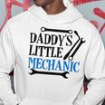 Kids Daddys Little Mechanic Son Gift Mechanic Baby Boy Outfit Hoodie Unique Gifts