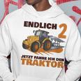 Kinder Traktor Hoodie Endlich 2 Jahre: Jetzt Fahre Ich für Jungen Lustige Geschenke