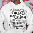 Legenden 1943 Geboren Hoodie, 80. Geburtstag Mann Retro Design Lustige Geschenke