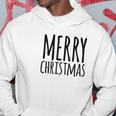 Merry Christmas Weihnachts Spruch Dekoration Damen Herren Hoodie Lustige Geschenke