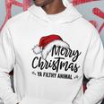 Merry Christmas Ya Filthy Animals Funny Christmas V2 Hoodie Unique Gifts