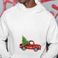 Merry Christmas Yall Vintage Christmas Truck Green Hoodie Unique Gifts