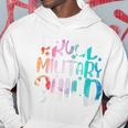Purple Proud Military Child Military Children Month Hoodie Unique Gifts