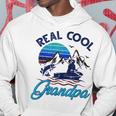 Real Cool Grandpa Awesome Fisherman Fish Hunter Fishing Gift Gift For Mens Hoodie Unique Gifts