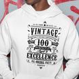 Retro 100 Jahre Oma Geburtstag Langarmshirt, Vintage 1922 Design Hoodie Lustige Geschenke