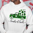 Special Delivery Loads Of Luck Plaid Truck St Patricks Day Hoodie Funny Gifts