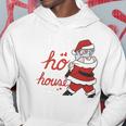 Theres A Ho In This House Funny Santa Hoodie Unique Gifts