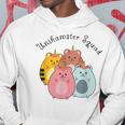 Unihamster Squad Goals Adorable Hamster Friends Hoodie Unique Gifts