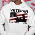 Veteran Man Myth Legend American Army Soldier Military Gift Gift For Mens Hoodie Unique Gifts