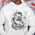 Vintage Christmas Santa Claus Face Old Fashioned Vintage Art Men Hoodie Graphic Print Hooded Sweatshirt Funny Gifts