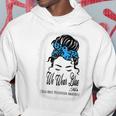 We Wear Blue For Child Abuse Prevention Awareness Month 2023 Hoodie Unique Gifts