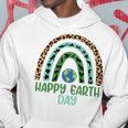 Wild And Sea Animals Happy Earth Day Rainbow Hoodie Unique Gifts
