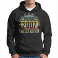 16 Year Old Gifts Vintage 2007 Limited Edition 16Th Birthday Hoodie
