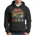 19 Year Old Awesome Since May 2004 19Th Birthday Hoodie