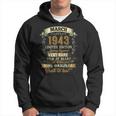80 Year Old Gift March 1943 Vintage Awesome 80Th Birthday Hoodie