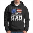All American Dad 4Th Of July Usa America Flag Sunglasses Hoodie