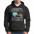 Autism Awareness Elephant What Makes Different Beautiful Hoodie