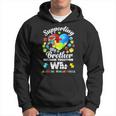 Autism Awareness Month Supporting My Brother Puzzle Hoodie