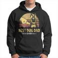 Best Dog Dad Ever German Shepherd Retro Puppy Lover Design Gift For Mens Hoodie