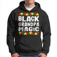Black Grandpa Magic Black History Month Africa Pride Hoodie