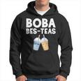 Boba Girl Bes Teas Besties Bubble Tea Best Friends Hoodie