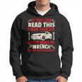 Car Mechanic Wrench - Car Automobile Guy Auto Mechanic Men Hoodie Graphic Print Hooded Sweatshirt