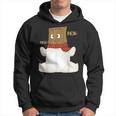 Christmas Cat Funny Fake Cat Meow Christmas Xmas Polar Bear Men Hoodie Graphic Print Hooded Sweatshirt