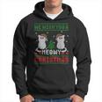 Christmas Cat Meowy Christmas Cat Christmas Sweater V2 Men Hoodie Graphic Print Hooded Sweatshirt