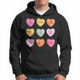 Conversation Hearts Cute Pink Heart Happy Valentines Day Hoodie